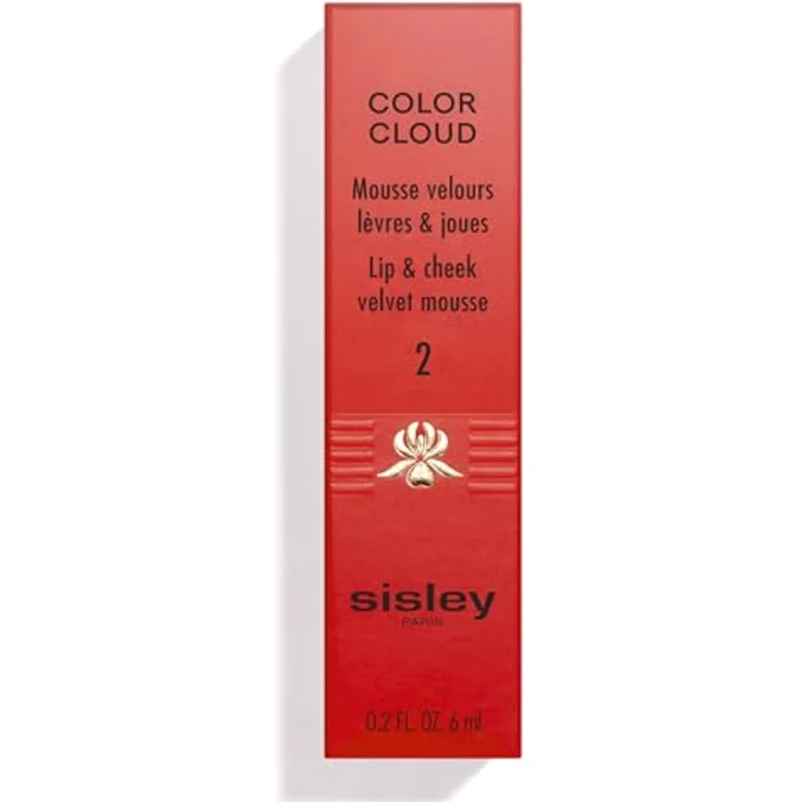 Sisley Color Cloud Lip & Cheek Velvet Mousse, 2-in-1 Lippenstift und Rouge, Farbton Tawny, 6 ml – Bild 6