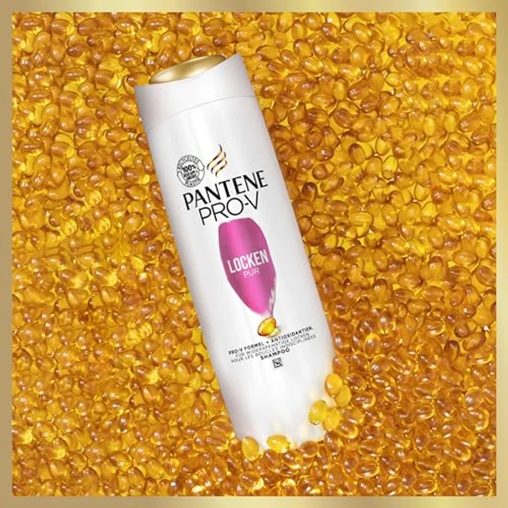 Pantene Pro-V Locken Pur Shampoo Für Widerspenstige Locken 6 x 300 ml – Bild 2