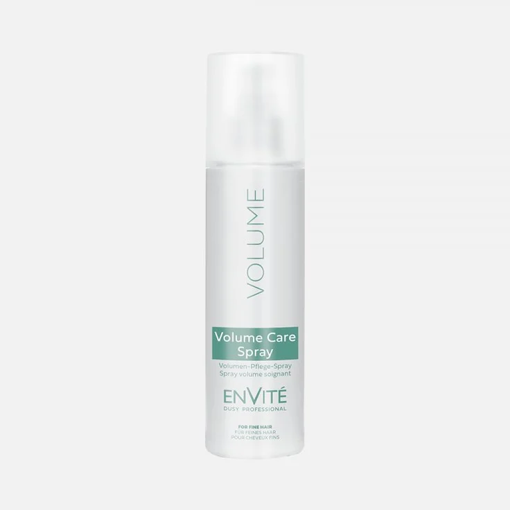 Dusy Envite Volume Care Spray 200ml, Volumen-Pflege-Spray für feines Haar mit D-Panthenol, antistatisch und pflegend