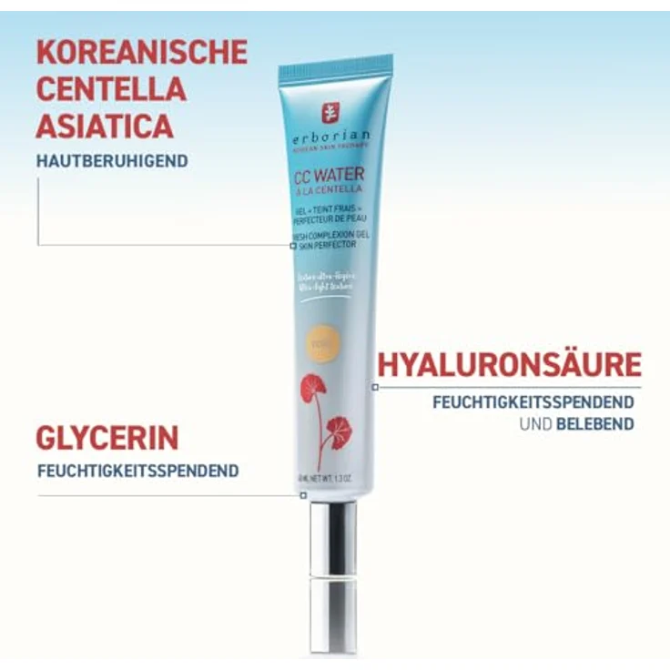 Erborian CC Water À La Centella Clair - Large CC Cream 40 ml Clair – Bild 7