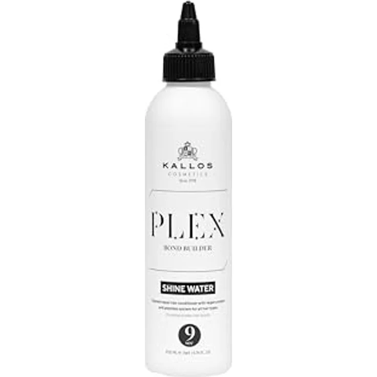 Kallos Plex Bond Builder Shine Water Express Conditioner, 200 ml - Pflanzenprotein- und Peptidkomplex, stärkt und schützt Haarfasern – Bild 1