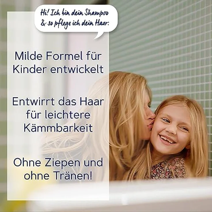 Schauma Schwarzkopf Kids Shampoo & Waschgel Blaubeere (1x 250 ml), entwirrt das Haar für leichtere Kämmbarkeit – Bild 3