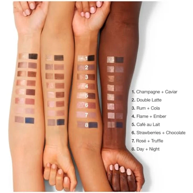 Clinique High Impact Shadow Play™ Shadow & Definer, Lidschatten-Stift Duo in Rose + Truffles, 1,9 g, langanhaltende und blendbare Farben – Bild 4