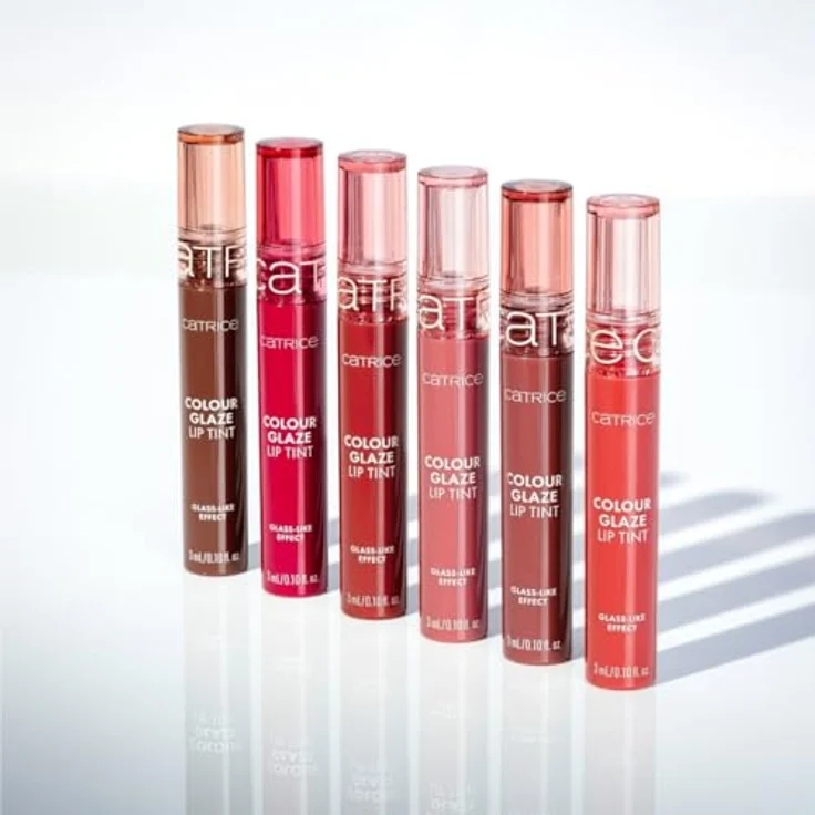 Catrice Colour Glaze Lip Tint, hochpigmentiertes Lipgloss, Farbton 030 In My Cherry Era, 3 ml, vegan, glanzvoll und langanhaltend – Bild 6