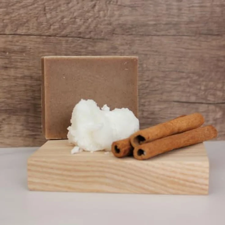 Savion Ingwer-Zimt Körperseife, Würzige Pflanzenölseife, Palmölfrei, Vegan, Tierversuchsfrei, 80g – Bild 4