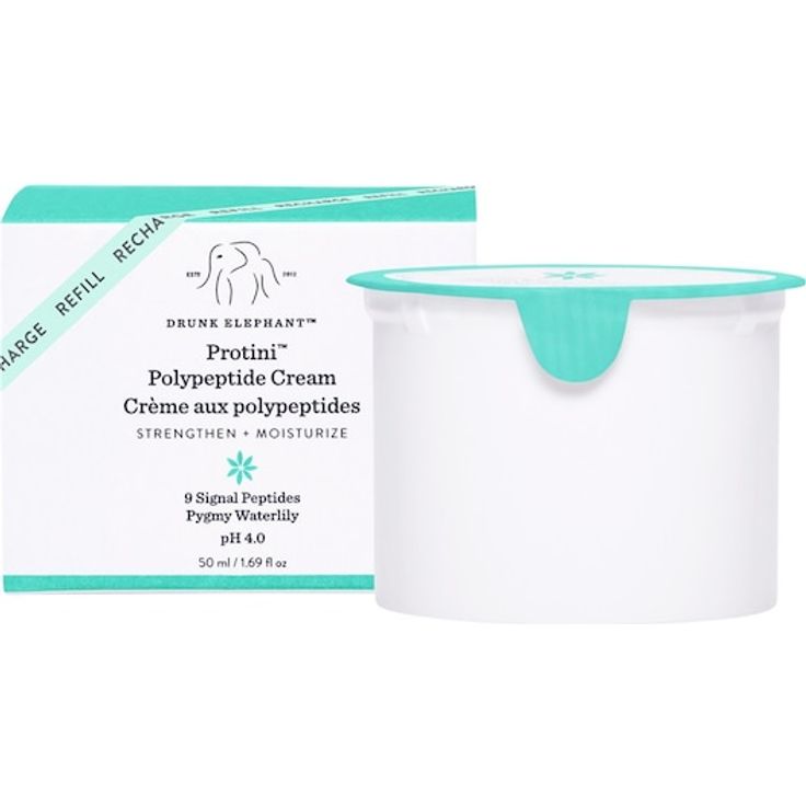 Drunk Elephant Protini™ Polypeptide Cream, Feuchtigkeitscreme mit Signalpeptiden und Aminosäuren, 50 ml