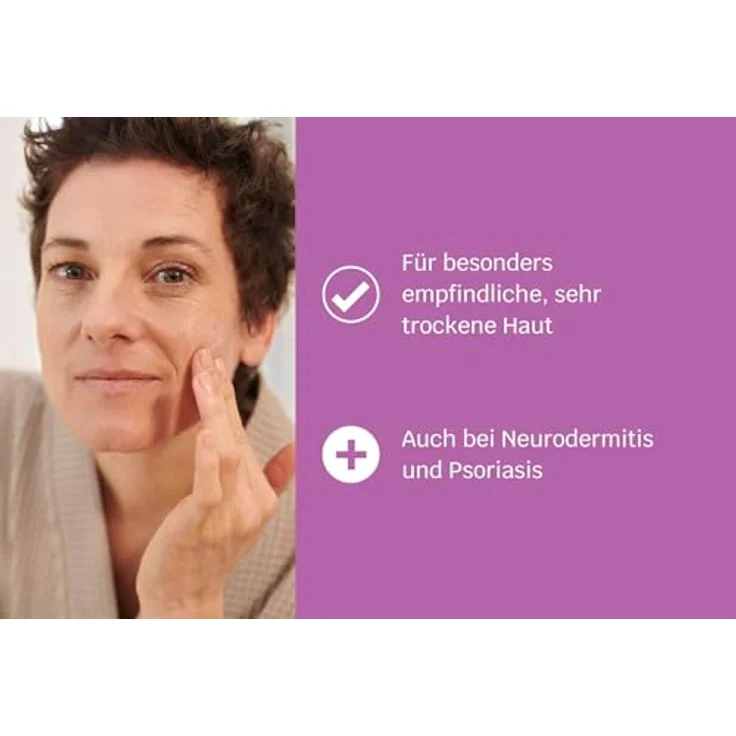 SIRIDERMA Extra Sensitiv Creme | Basische Gesichtscreme für sensible, sehr trockene Haut | Auch bei Neurodermitis, Psoriasis (ohne Parfum, 50 ml) – Bild 4