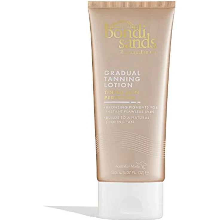 Bondi Sands - Gradual Tanning Lotion Tinted Skin Perfector - Selbstbräuner für den Körper zum graduellen Bräunen, Bräunungscreme mit Sofort-Effekt, für einen natürlichen Glow, vegan, 150 ml – Bild 1