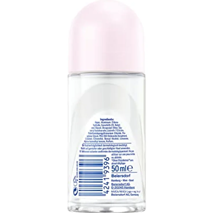 Nivea Black & White Black Invisible Original Deo Roll-On, 6er Pack (6 x 50 ml), Anti-Transpirant, Parfüm, reguliert die Atmungsaktivität – Bild 4