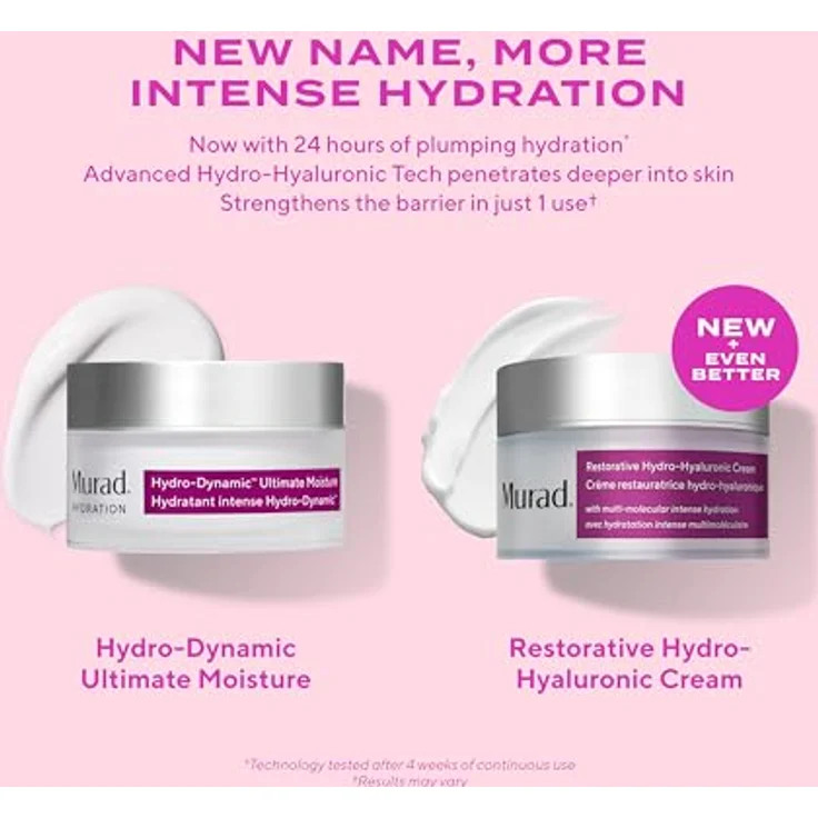 Murad Restorative Hydro-Hyaluronic Cream, feuchtigkeitsspendende Gesichtscreme mit Hyaluronsäure, 50 ml – Bild 7