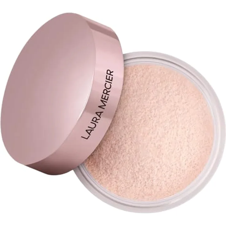 Laura Mercier Translucent Loose Setting Powder, Gesichtspuder in Rosaton, 29 g für makelloses Finish und langanhaltenden Halt