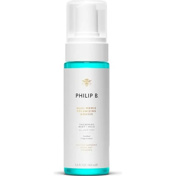 PHILIP B Maui Wowie Volumenmousse, 163 ml, zum Verdicken des Körpers + Retention, mehr Volumen und Erhöhung der Wurzeln, nie steif oder klebrig, mehrfarbig