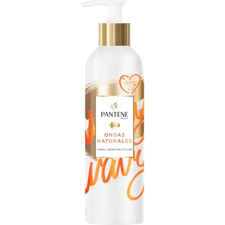 Pantene Pro-V Wellen-Styling-Creme mit Arganöl, pflegender Hitzeschutz, 235 ml
