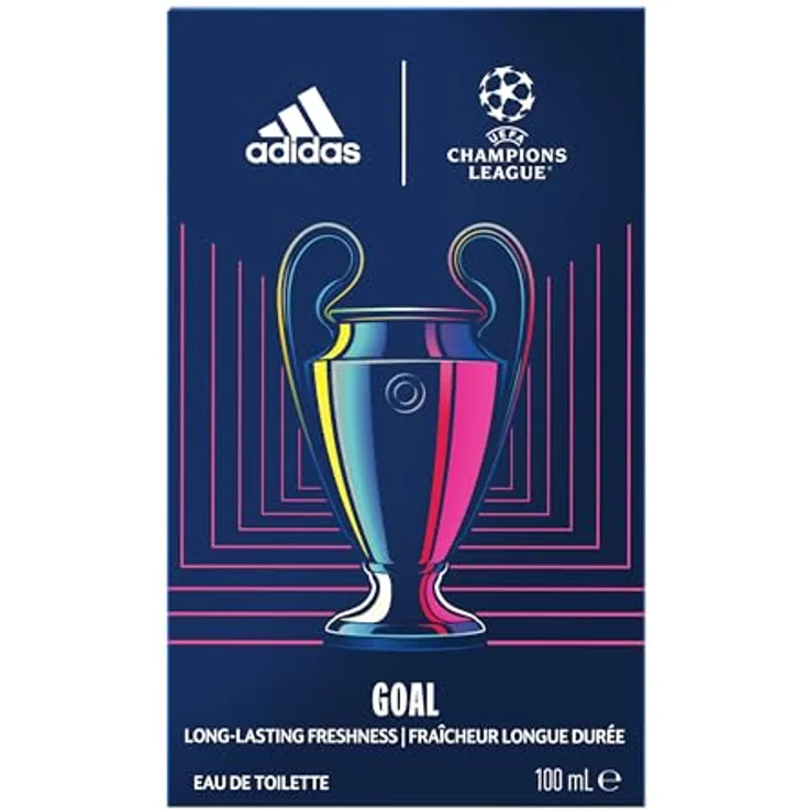 Adidas UEFA GOAL Edition Eau de Toilette, 100 ml - Duft von grünem Farn, inspiriert für Fußballliebhaber – Bild 3