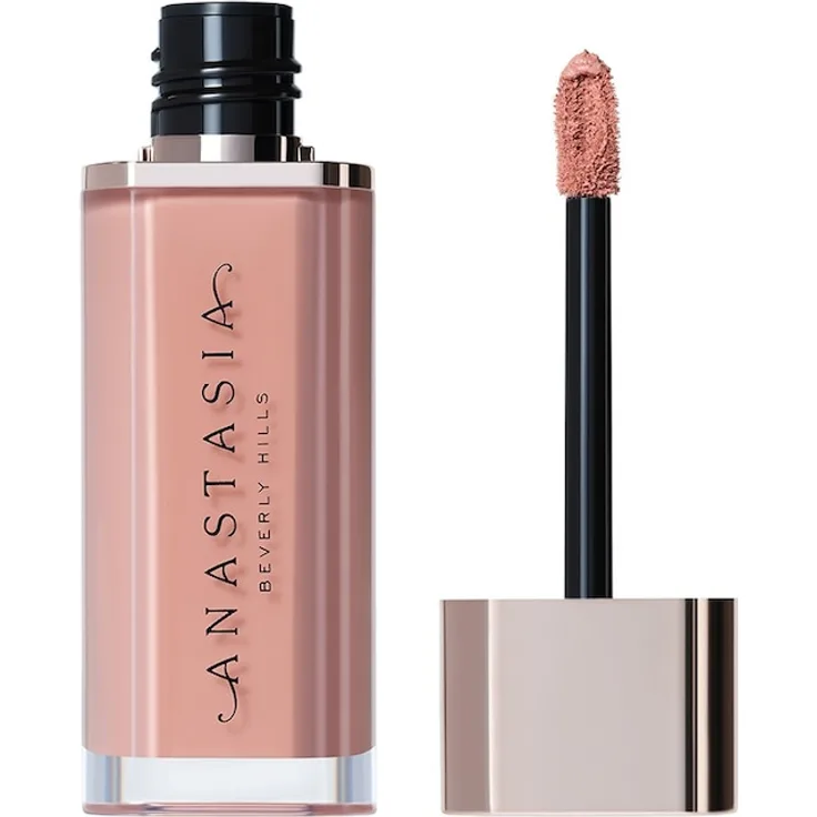 Anastasia Beverly Hills Lip Velvet Lipgloss, 3,5 g, hochpigmentiertes Lippenmousse mit True-Matte-Finish in Pure Hollywood