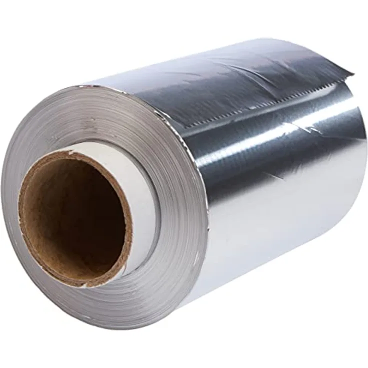Alu-Haarfolie Silber 12 cm x 250 m x 14 my