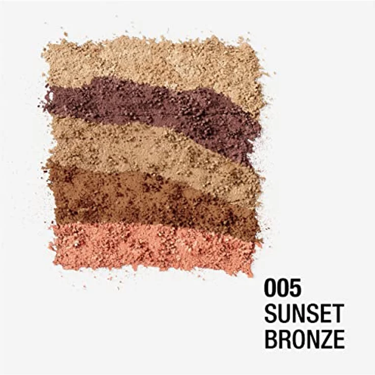 Rimmel ScandalEyes Lidschattenpalette, Farbton 005 Sunset Bronze, 3,8 g, mit langanhaltendem Effekt und kombinierbaren Farbtönen für Tages- und Abend-Make-up – Bild 3