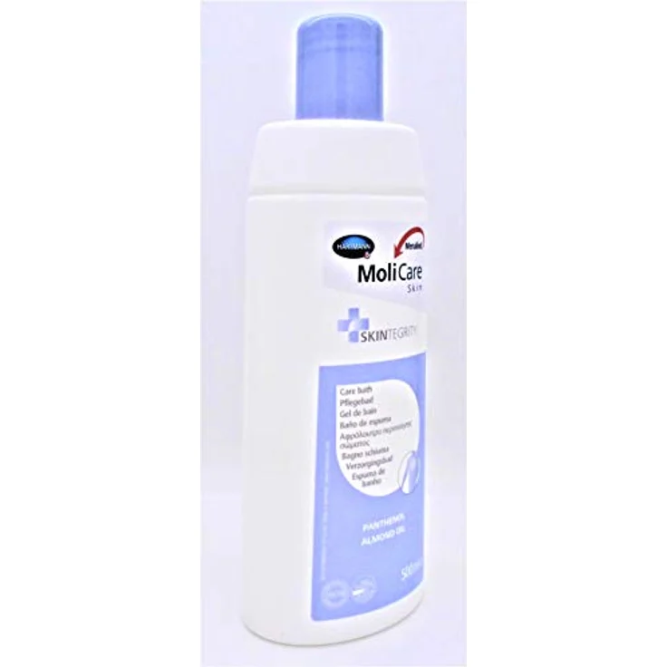Molicare Skin Pflegebad 500ml, Mild zur gereizten Haut, mit Panthenol und Mandelöl – Bild 4