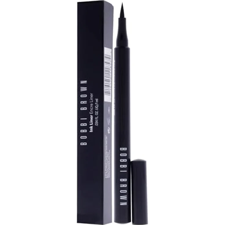 Bobbi Brown Ink Liner Eyeliner, 01 Blackest Black, 1er Pack (1 x 1 ml) - Extrem präziser flüssiger Liner mit filzartigem Applikator – Bild 4