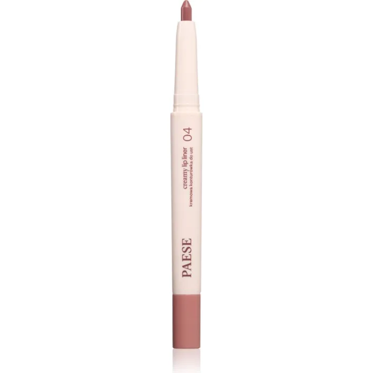 Paese Creamy Lip Liner, cremiger Lippenkonturenstift in Farbton 04 Merry Maroon, 0.6 g, langanhaltend und präzise.