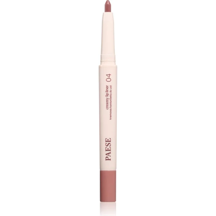Paese Creamy Lip Liner, cremiger Lippenkonturenstift in Farbton 04 Merry Maroon, 0.6 g, langanhaltend und präzise.