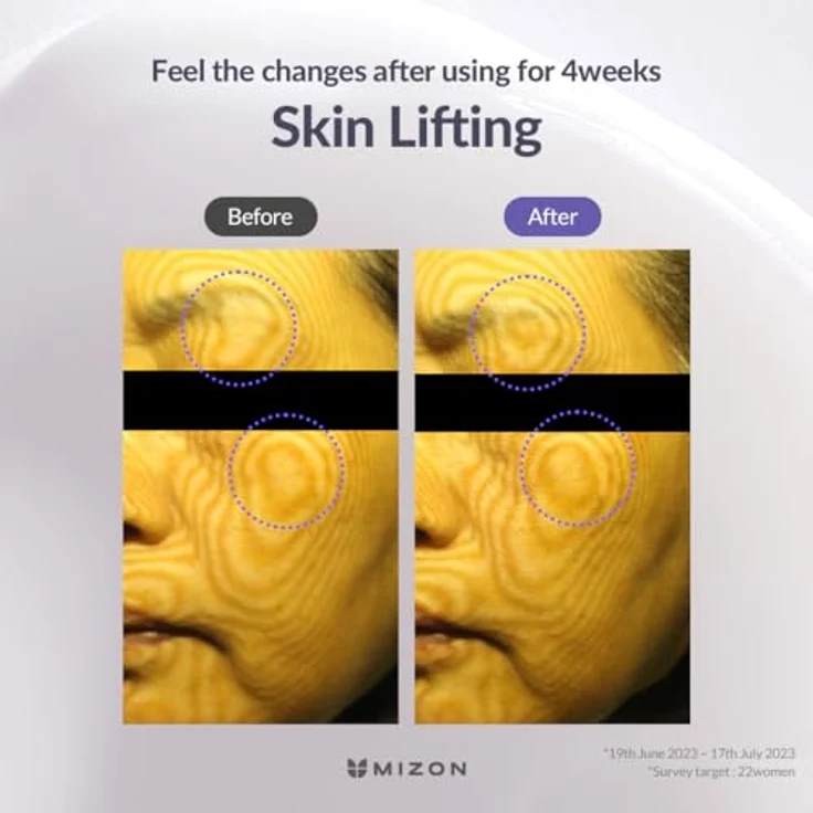 Mizon Hyalugen Le Lift Cream, glättende Anti-Falten Creme für die Hautnährung und natürliche Hydratisierung, 50 ml – Bild 6