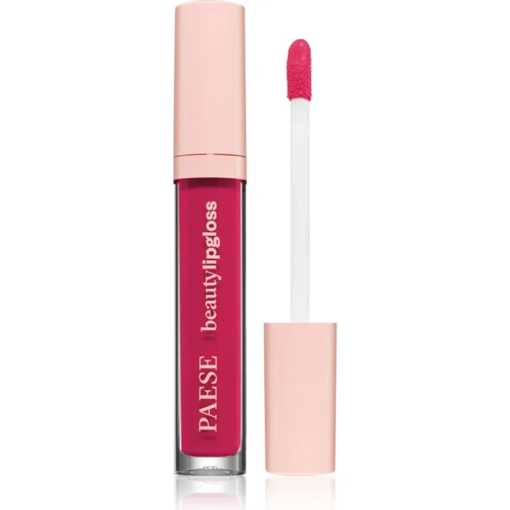 Paese Beauty Lipgloss mit Meadowfoam Seed Oil, hydratisierendes Lipgloss in Farbton 06 Vivid, 3,4 ml