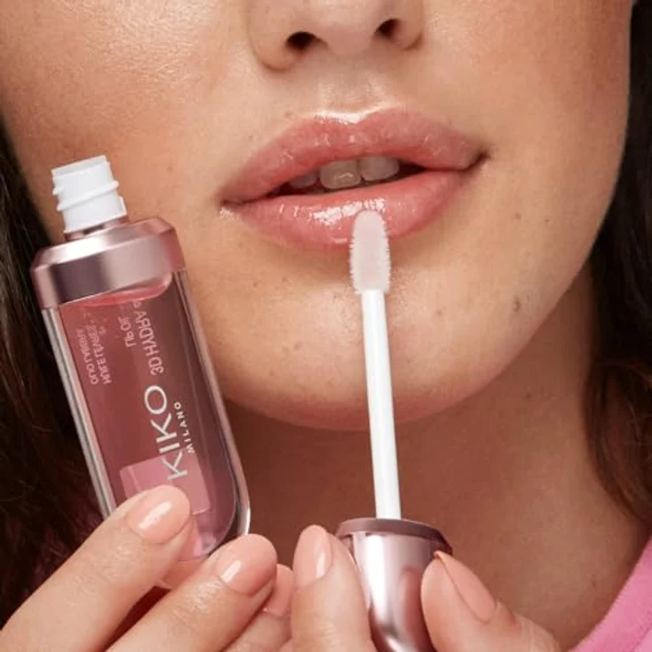 KIKO Milano 3D Hydra Lip Oil, Lippenöl mit feuchtigkeitsspendender Wirkung, Farbton 03 Glossed Glass, 6.5 ml – Bild 5