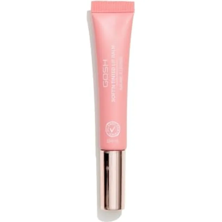 GOSH COPENHAGEN Soft`n Tinted Lippenbalsam SPF 15, Tönungsbalsam in Farbton 001 Nude, 8 ml