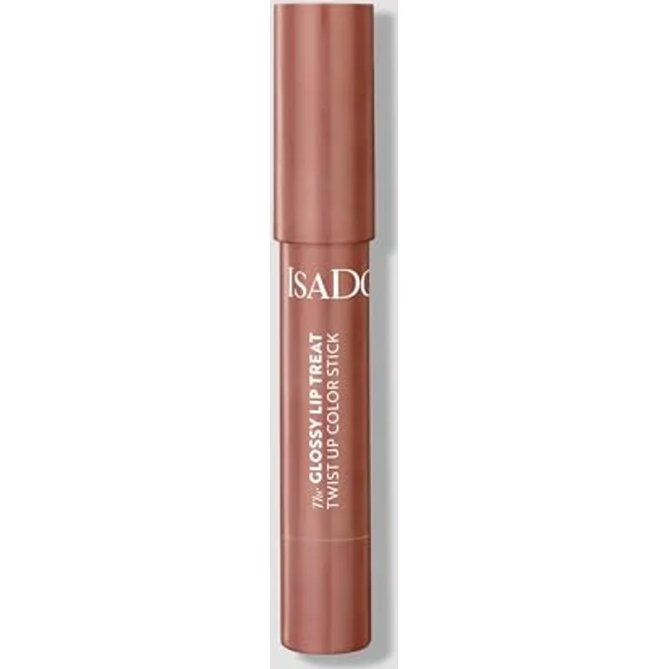 IsaDora Glossy Lip Treat Twist Up Color Stick Lipgloss, 3,3 g, Mocha Dream - cremige Textur, glänzendes Finish, pflegt und befeuchtet die Lippen – Bild 2