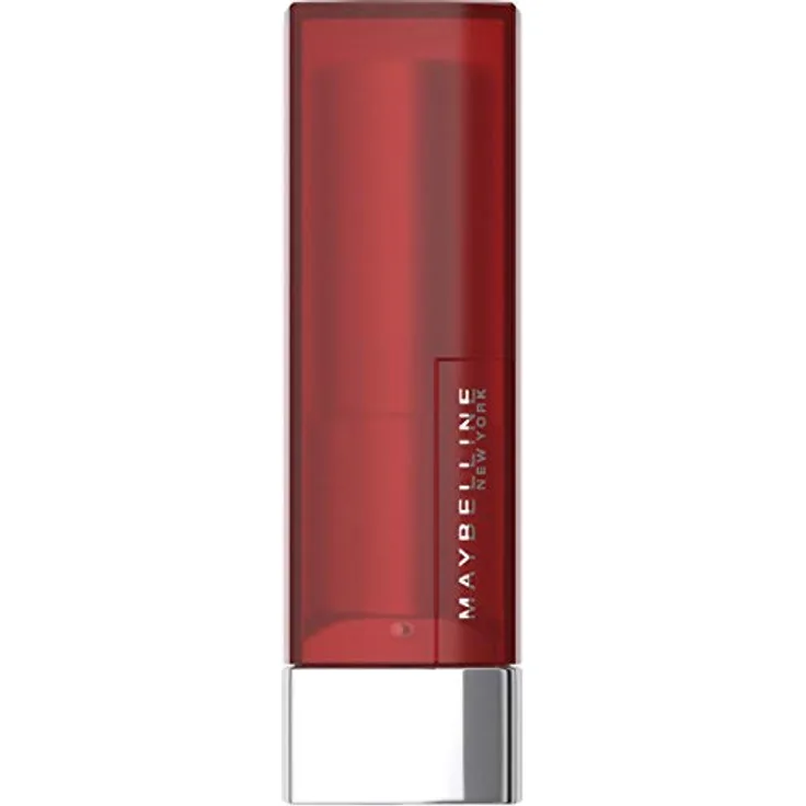 Maybelline New York Make-Up Lippenstift Color Sensational Creamy Mattes Lipstick Siren in Scarlet/Elegantes Rot mit mattierendem Finish, 1 x 5 g