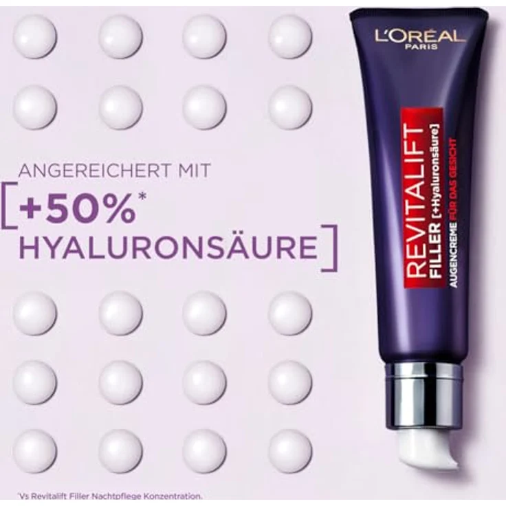 L'Oréal Paris Revitalift Revitalift Filler Anti-Aging Hyaluron Augencreme Augencreme 30 ml – Bild 5