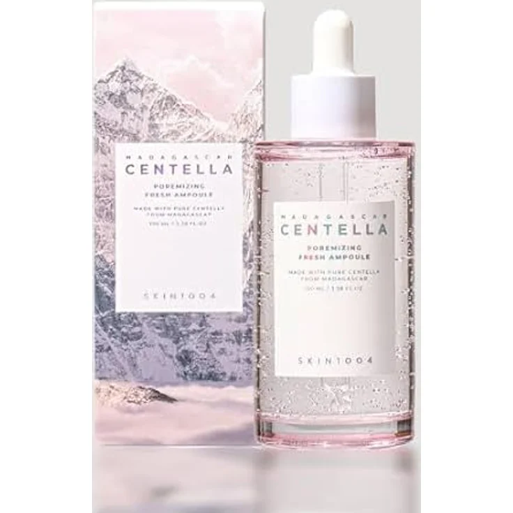SKIN1004 Madagascar Centella Poremizing Fresh Ampoule, entgiftendes Gesichtsserum zur Straffung der Haut und Verfeinerung der Poren, 30 ml – Bild 2