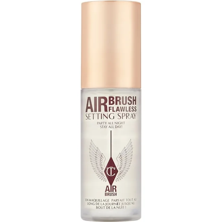 Charlotte Tilbury Airbrush Flawless Setting Spray, Fixierspray mit 16 Stunden Haltbarkeit, 34 ml