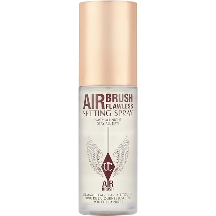 Charlotte Tilbury Airbrush Flawless Setting Spray, Fixierspray mit 16 Stunden Haltbarkeit, 34 ml