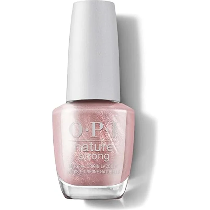 OPI Nature Strong | Langanhaltender Nagellack | Vegane Formel mit Natürlichen Inhaltsstoffen | bis zu 7 Tage Halt | mit ProWide Pinsel für den perfekten Auftrag | Pinktönen | Thistle Make You Bloom | 15 ml – Bild 1