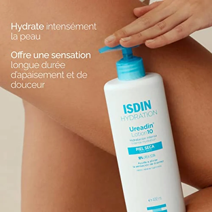 ISDIN Ureadin Ultra 10 Lotion Plus (400ml) | Feuchtigkeitsspendende Repair-Lotion für sehr trockene und schuppige Haut – Bild 4