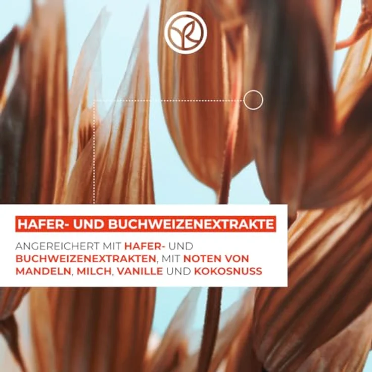 Yves Rocher Bain de Nature, pflegendes Duschgel Oat & Buckwheat, 400 ml, 95 % natürliche Inhaltsstoffe – Bild 2