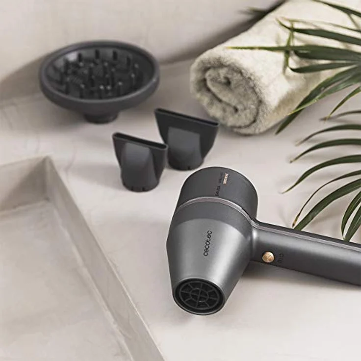Cecotec Bamba IoniCare 5500 PowerStyle 1800W Grau zum schnellen Trocknen der Haare, mehr Volumen oder Schwung – Bild 7