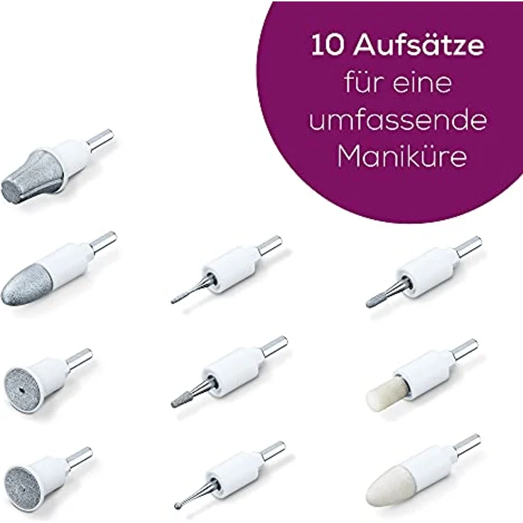 Beurer MP 64 Ersatzschleifkörper, zur Mani- und Pediküre – Bild 2