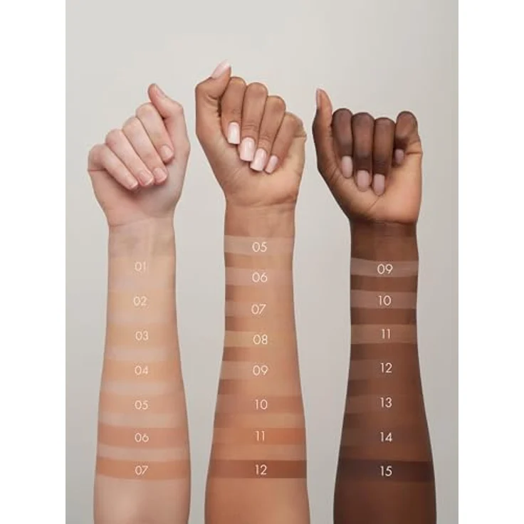 Sweed Teint Glass Skin Foundation, vegane Flüssig-Foundation mit mittlerer Deckkraft und lichtreflektierenden Pigmenten, 30 ml – Bild 6