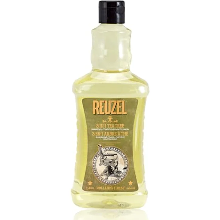 Reuzel 3-In-1 Tea Tree Shampoo 1000 ml – Bild 2