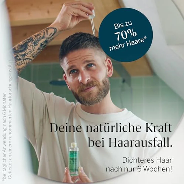 Rausch Coffein-Kopfhaut-Intensiv-Fluid mit Ginseng, 30ml - Rezeptfrei zur Stärkung der Kopfhaut – Bild 2