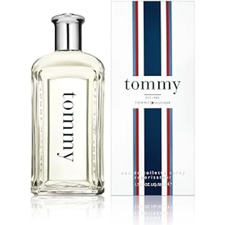 Tommy Hilfiger Eau de Toilette 50 ml Herrenduft - Fougère-Duft, Zitrusnoten, Fruchtnuancen - Transparenter Glasflakon – Bild 1