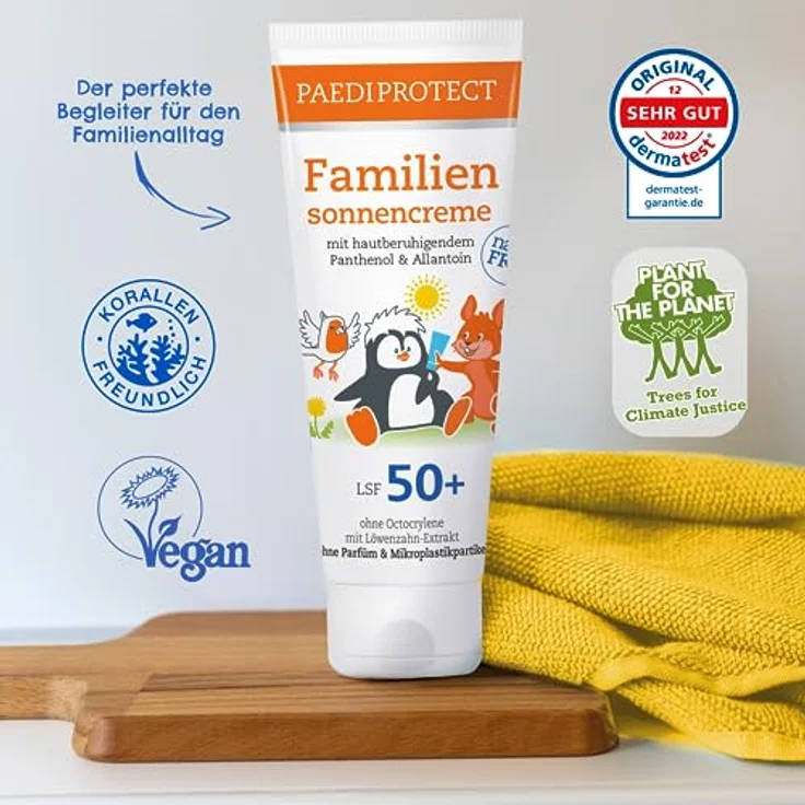 PAEDIPROTECT Familiensonnencreme LSF50+, 200ml – Bild 3