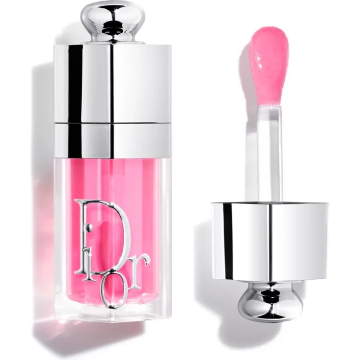 DIOR Dior Addict Lip Glow Oil, 24h feuchtigkeitsspendendes Lippenöl mit 3 hochglänzenden Finishes, Farbton 007 Raspberry, 6 ml