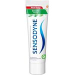 Sensodyne Sensitiv Fluorid Zahncreme, 75ml, tägliche Zahnpasta, bei schmerzempfindlichen Zähnen