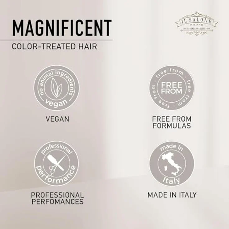 Alfaparf Milano Il Salone Milano Magnificent, Leave-in Conditioner für gefärbtes Haar, 200 ml - intensiv nährend und feuchtigkeitsspendend, schützt die Haarfarbe – Bild 4