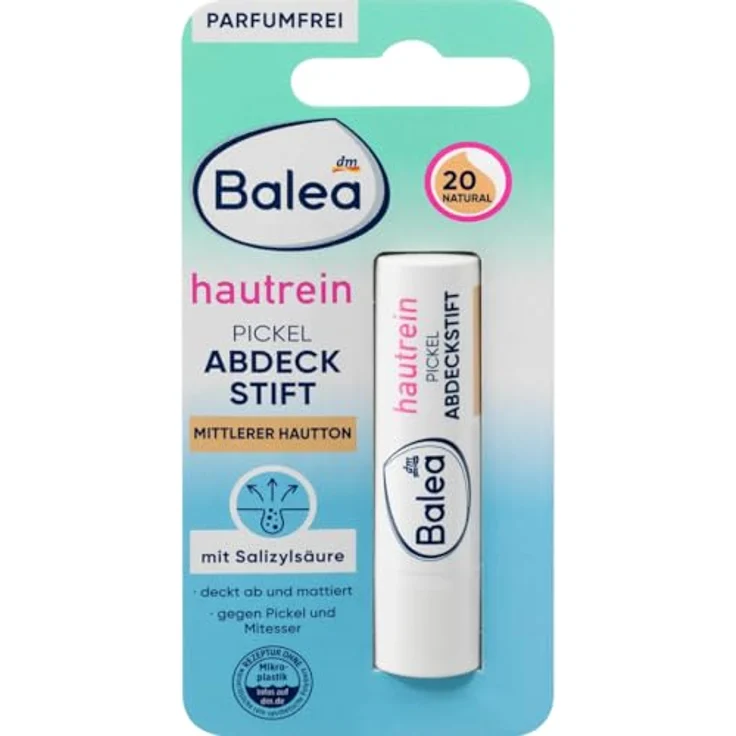 Balea Soft & Clear Abdeckstift, Concealer in Farbe 10, 4,5 g – Bild 2