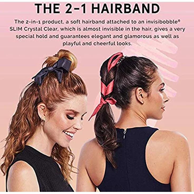 Invisibobble hair tie meets ribbon clear-red – Bild 5